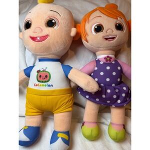 Cocomelon‎ JJ and YoYo Plush Dolls Set Toddler Kids Stuffed Toys